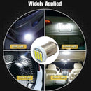 Car LED Lights BA9S 7020 3SMD License Plate Reading Dome Bulb B9H5 Map Lamp F5I4