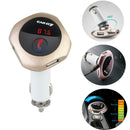 Wireless Bluetooth Car Kit MP3 Player FM Transmitter SD LCD Dual USB Car Charger