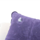 5X(Outdoor Portable Folding Air Inflatable Pillow Double Sided Flocking Cu S6I2)