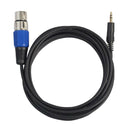 1.5 Meter Wearable 3.5 mm Jack Male to XLR Female Stereo Audio Cable Cord for