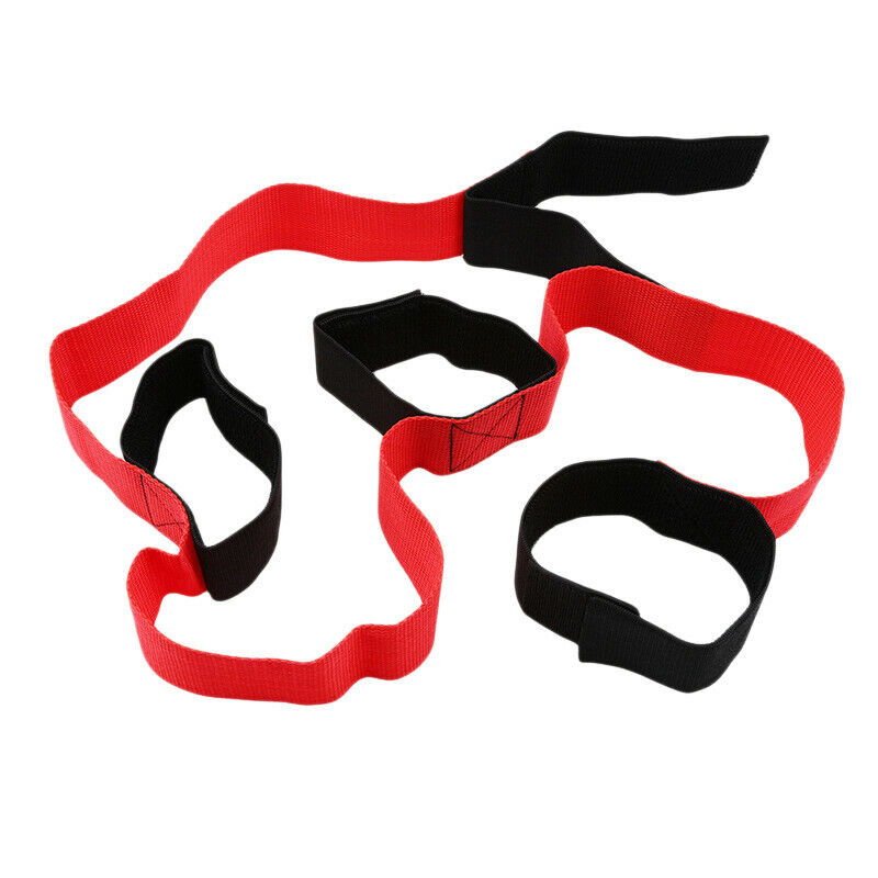 4 Legged Race Bands Outdoor Game Kids Adults Birthday Team Party Games Red O8Y9