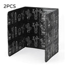 2X Kitchen Pan Anti-Splatter Oil Splash Cooking Shield Guard Screen Cover Frying