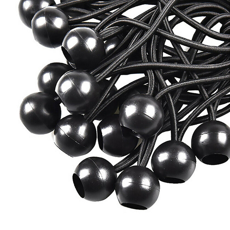 10x Tent Clip Heavy Duty Awning Clamp Tarpaulin Strap Bungee for Camping A