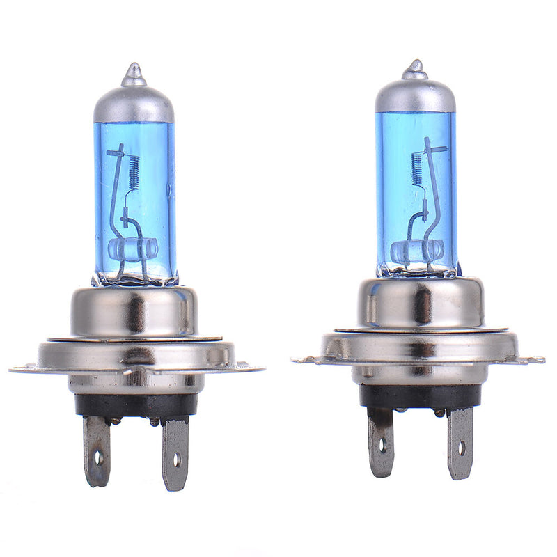 2pcs H7 Xenon Halogen Bulb 5000K Car Auto Super Xenon White Light Bulbs 12V 55W