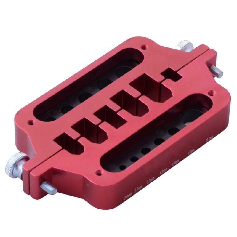 Aluminum CNC Welding Station Heat Insulation For XT60 XT90 T Banana Plug VAL