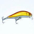 10pcs Fishing Lures Crankbaits Hook Minnow Baits Tackle Crank Fishing Kit