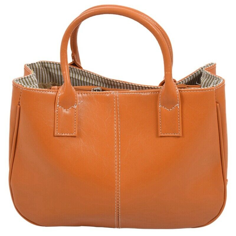 Fashion Woman Ladies Class PU Leather Satchels Tote Purse Bag Handbag - ora D4X9