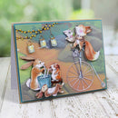 Christmas Decor Stamp Scrapbook Album Embossing Metal Frame Cutting Die (A) A