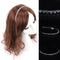 Hair band Crystal Headband Hairband Rhinestone Fine Hair Hoop Hair Accessories,a