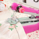 Mini Sewing Machine Portable Pocket Manual Stitch Fabric Tools Needlework M4V7