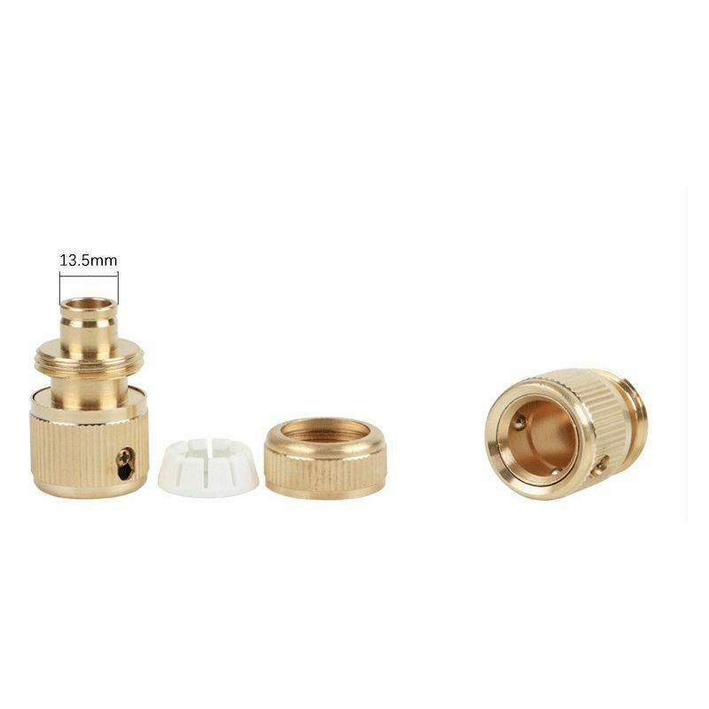 New Metal Garden Water Hose Connector Can Be Through Water Pipe Connector A