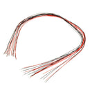 10pcs T0603WM Pre-soldered Micro Litz Wired Leads Red SMD Led 200mm Length