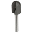 1/4inch x 5/8inch Woodworking Straight Shank Round Nose Router Bit 2 Pcs I3O7