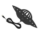 Digital Indoor HD TV Antenna 80 Miles Range, Support 1080P UHF VHF Freeview HDTV