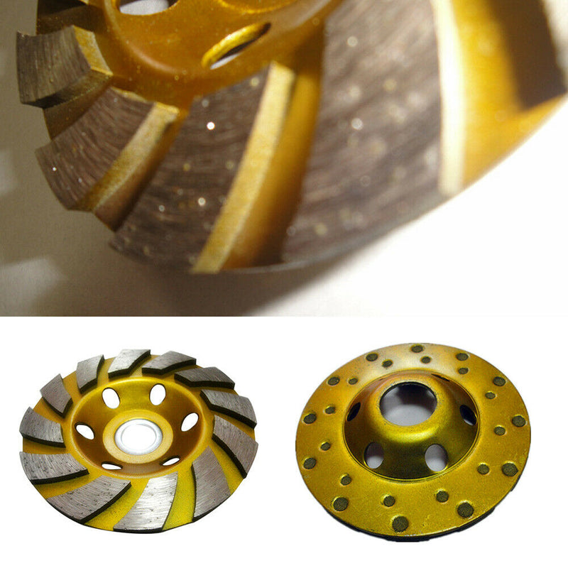 100mm Diamond Grinding Wheel Disc Concrete Masonry Granite Stone Tool