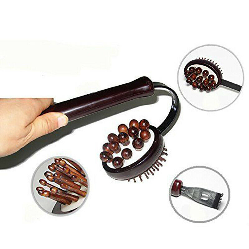 10" Long Black Red Plastic Back Knock Scratcher Relaxing Massage Hammer New