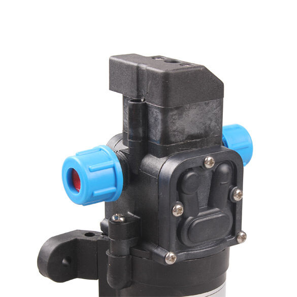 DC 12V 60W Mini Micro Diaphragm High Pressure Water Pump Automatic Switch 5L/min