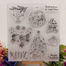 Christmas Ornaments DIY Scrapbook/Photo Album Craft Silicone Clear Stamps