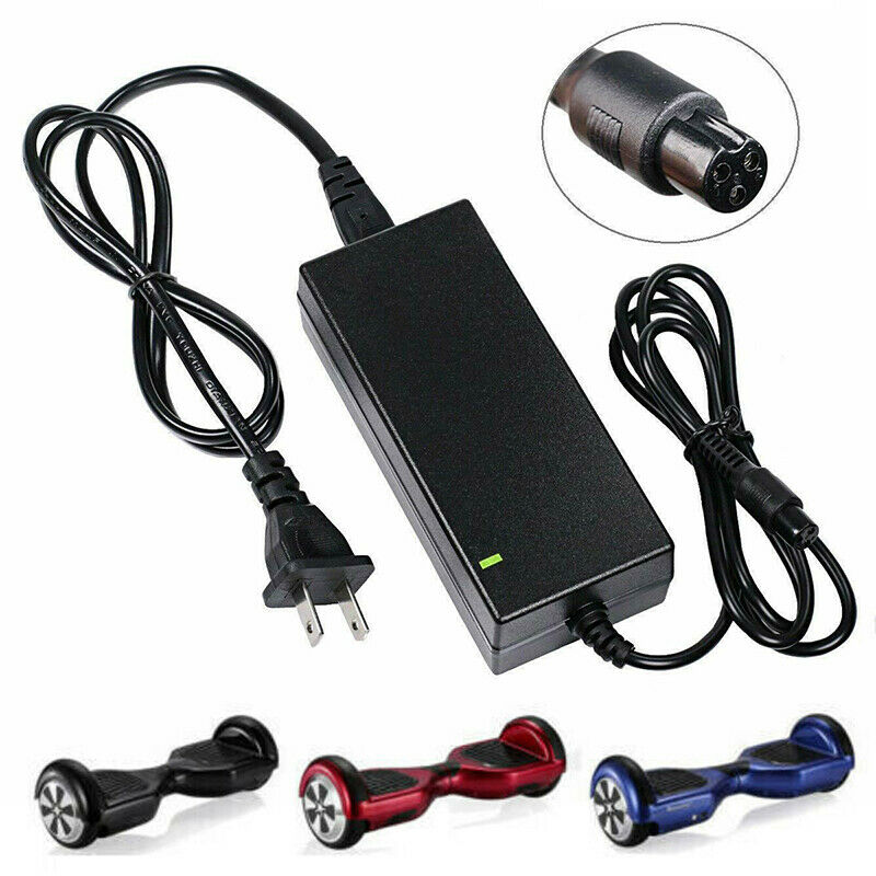 1Pc Battery Charger for Scooter Hover Board Unicycle Self Balancing Electric bs