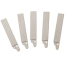 5pcs Car Key Blade Uncut Replacement Car Key Blade Blank Without Chip for  BX