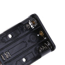 2 Pcs black plastic battery holder case wired for 3 x AAA 4.5v with lead wire OZ