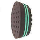 2Pcs Bundled Large And Small Magic Twist Hair Curl Sponge Brush Coil Wave F