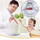 Portable Food Probe Thermometer Pen Cap Stainless Steel Milk Tea Meat Meter A