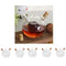 5pcs 2 Outlets Double Wall Glass Olive Oil Jar Vinegar Dispensing Bottle Pot