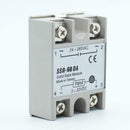 SSR-50DA Solid State Relay Alloy Heat Sink 60A Out 24-380V AC In 3-32V DC LIY