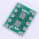 20Pcs Sop10 Msop10 Sop23 To Dip-10 Pinboard Smd Adapter 0.5Mm/0.95Mm Dip Pi T9G9