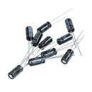 10 x 1uF 50V 105C Radial Electrolytic Capacitor 5x11mm Z9J7