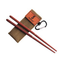 Camping Foldable Chopsticks Cutlery Chopsticks With Carrying Bag