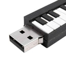 32GB Piano USB2.0 Flash U disk Black and white