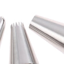 Stainless Steel Pastry Nozzle Set 4pcs Nozzle Baking Pastry Cake DecoratingSEAU