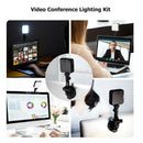 Portable Strong Suction Video Conference LED Light Vlog Kit Laptop  Call