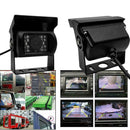 4 Pin CCD 12V-24V Bus Truck Trailer LED IR Night Vision Reverse Camera View V7Z4