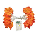 Christmas Maple Leaves Garland LED Fairy String Light (Yellow 4m 40 LED) A