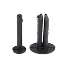 20 Pieces Black Plastic Holes Button Remachment Panel Repair Vehicle Clip 6