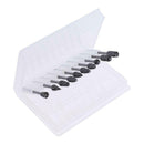 1/8 "Shank Tungsten Carbide Burr Turning Tool Double Diamond Cut Rotary