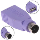 1PC USB Female To PS2 PS/2 Male Adapter Converter keyboard Mouse M-OZ
