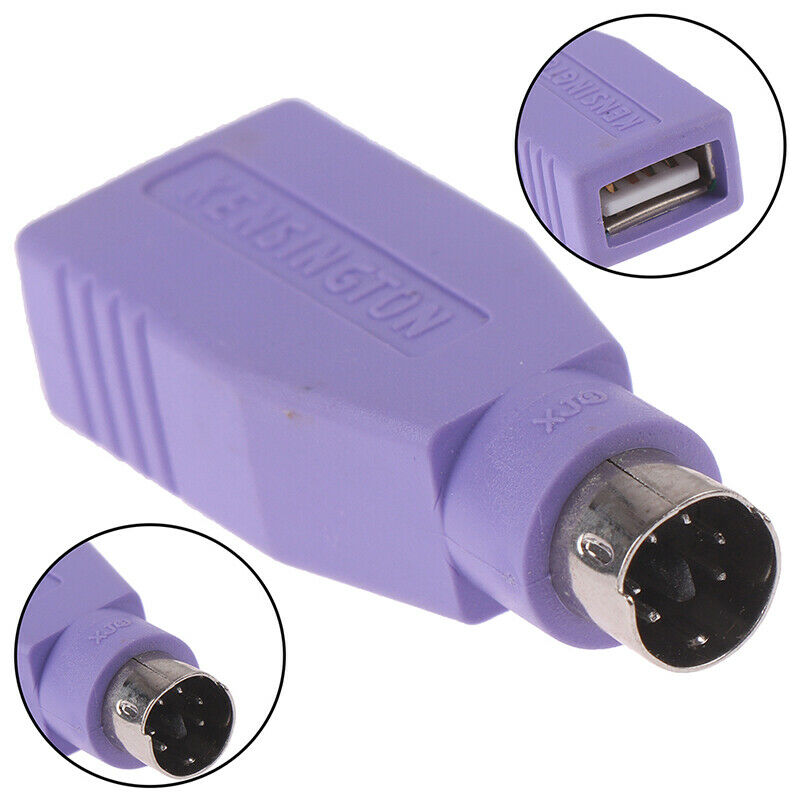 1PC USB Female To PS2 PS/2 Male Adapter Converter keyboard Mouse M-OZ