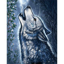 5D DIY Full Drill Diamond Painting Cross Stitch Home Decor Gift (A921 Wolf)