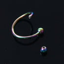 Stainless Steel Flexo Twist Helix Cartilage Ring Earring Piercing Lots Mult