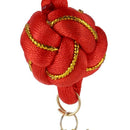 Oriental Ball Chinese Knot Tassel Ornament with Bells