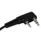 2 Meters Earphones Cable Extension Double Orifice K Walkie Talkie
