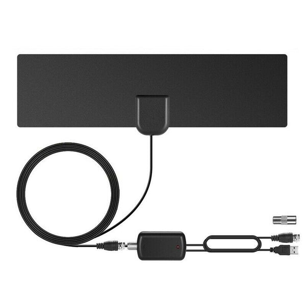 2018 Version TV Antenna, Indoor Digital HDTV Antenna Amplified 80 Mile Rang S7Y3