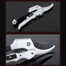 1X(20Cm Ratchet Plant Trim Horticulture Hand Pruner Cut Secateur Shrub Gard