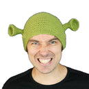 Unisex Balaclava Monster Shrek Wool Winter Knitted Hats Green Party Funny Ca Bj