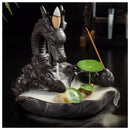 Dragon Ceramic Backflow Cone Incense Burner Dragon Smoke Holder "Dragon Lot