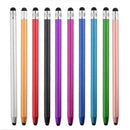 WK128 Round Dual Tips Capacitive Stylus Pen Touch Screen Pen (Light Blue)